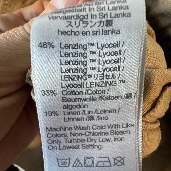 Madewell Wide Leg Pant Chinos pleated oversized - Picture 6 of 8